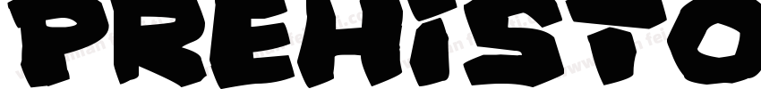 prehistoric caveman字体转换